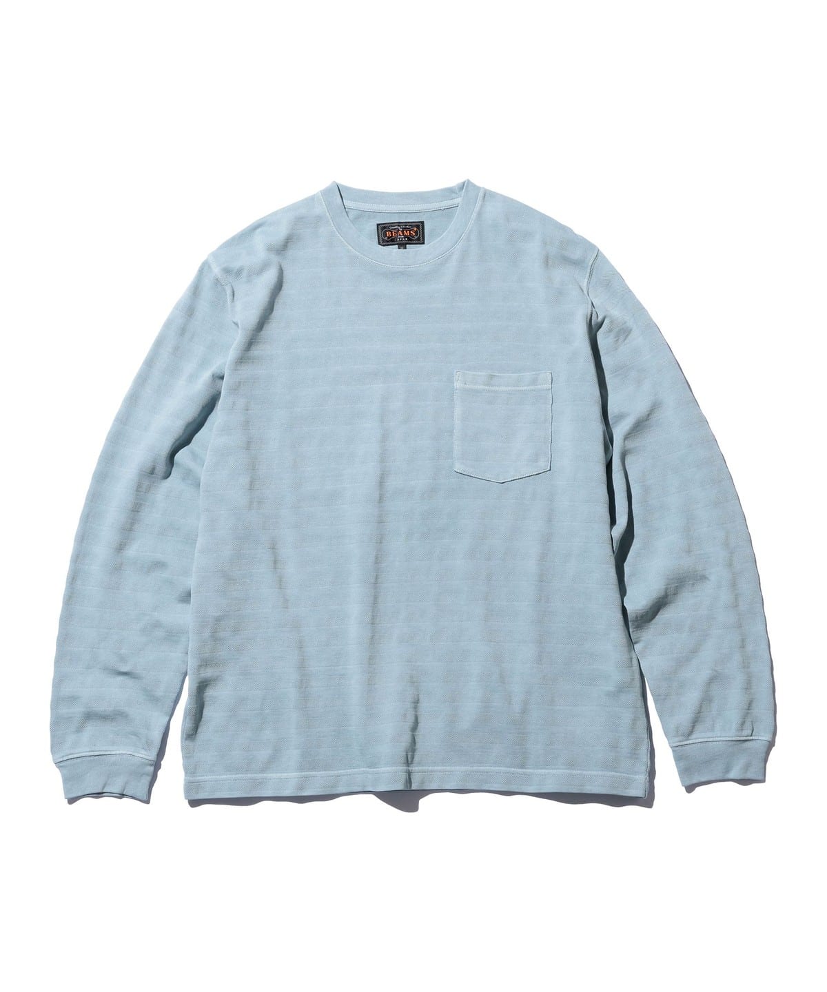 Pocket Tee Pique Garment Dye Tシャツ・カットソー MEN SAX L Pocket Tee Pique Garment Dye Tシャツ・カットソー MEN SAX L
