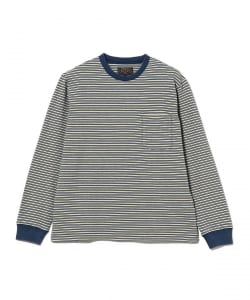 Pocket Tee Indigo Stripe