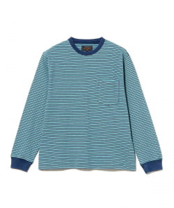 Pocket Tee Indigo Stripe
