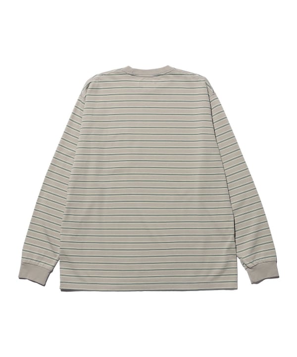 Pocket Tee Interlock Stripe