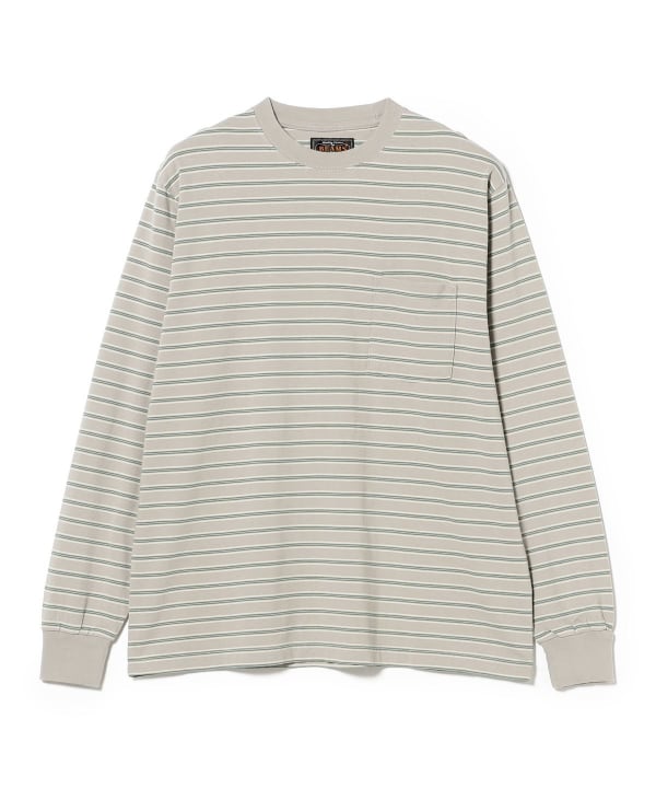 Pocket Tee Interlock Stripe
