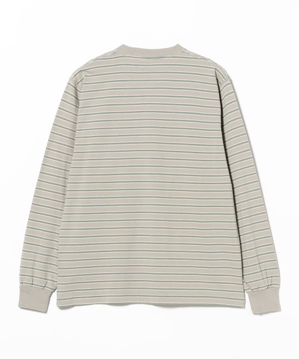 Pocket Tee Interlock Stripe