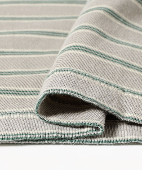 Pocket Tee Interlock Stripe