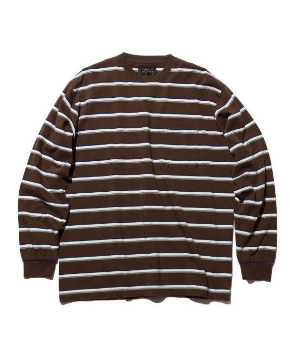 Pocket Tee Interlock Stripe