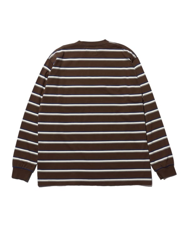 Pocket Tee Interlock Stripe