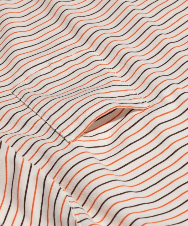 Pocket Tee Interlock Stripe