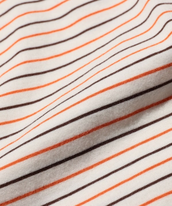 Pocket Tee Interlock Stripe