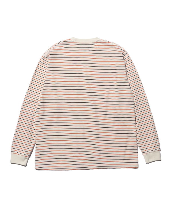 Pocket Tee Interlock Stripe