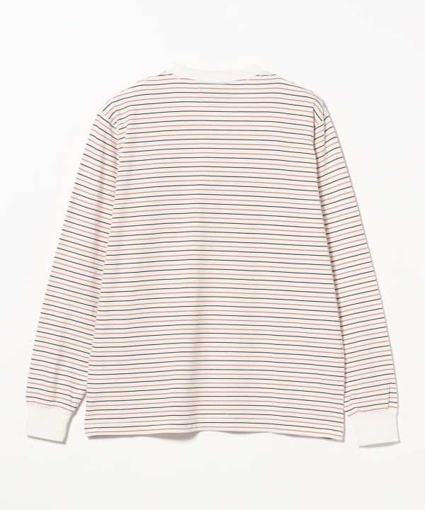 Pocket Tee Interlock Stripe