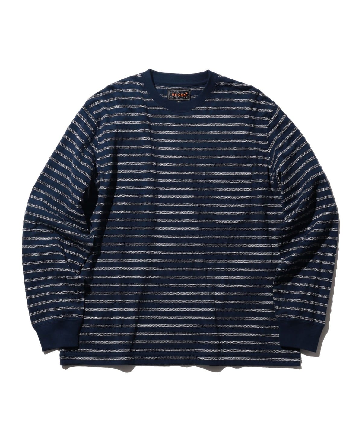 Pocket Tee Jacquard Stripe Tシャツ・カットソー MEN NAVY L Pocket Tee Jacquard Stripe Tシャツ・カットソー MEN NAVY L