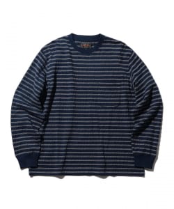 Pocket Tee Jacquard Stripe