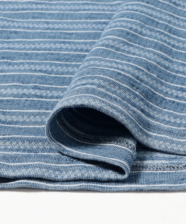 Pocket Tee Indigo Stripe