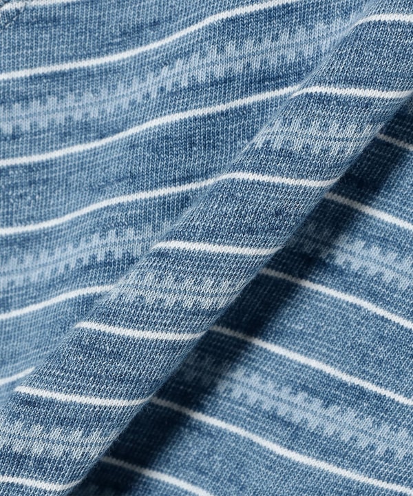 Pocket Tee Indigo Stripe