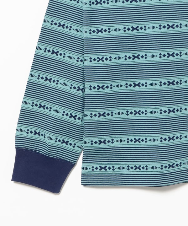 Pocket Tee Jacquard Stripe