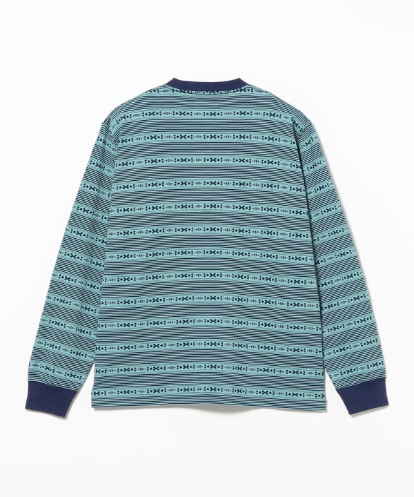 Pocket Tee Jacquard Stripe