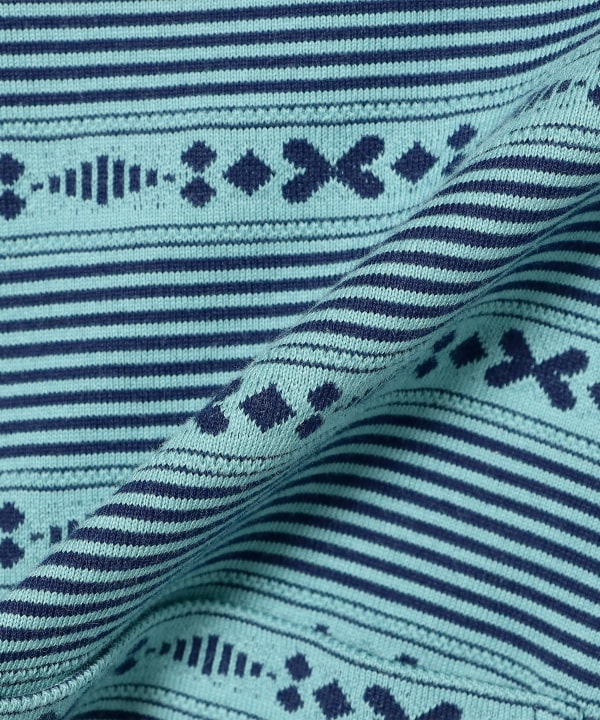 Pocket Tee Jacquard Stripe