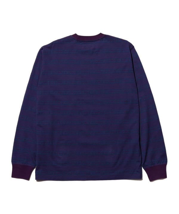Pocket Tee Jacquard Stripe