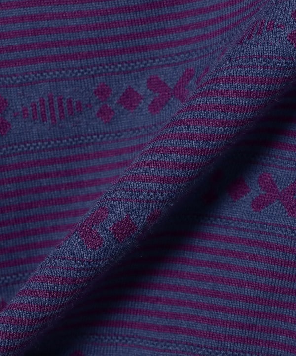 Pocket Tee Jacquard Stripe