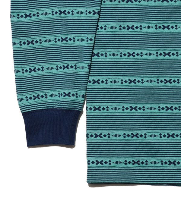 Pocket Tee Jacquard Stripe