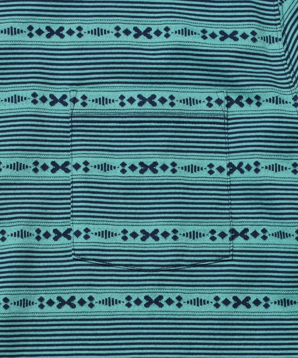 Pocket Tee Jacquard Stripe