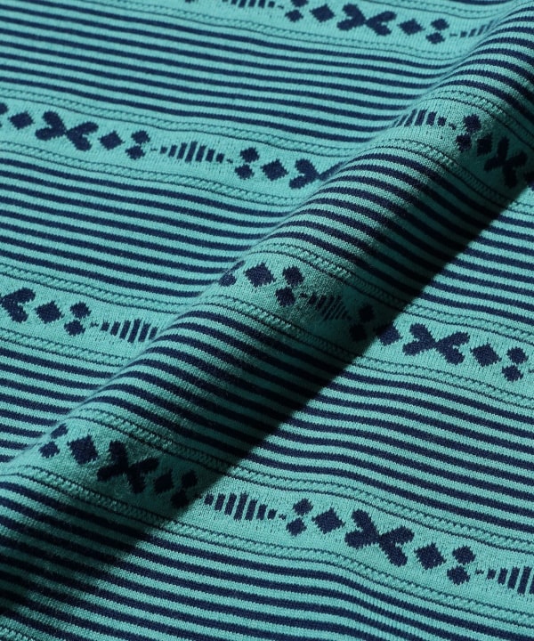 Pocket Tee Jacquard Stripe