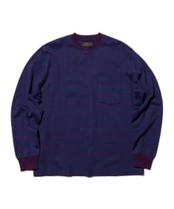 Pocket Tee Jacquard Stripe