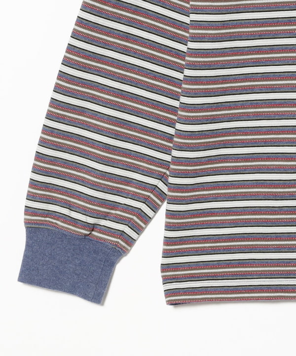 Pocket Tee Multi Stripe②