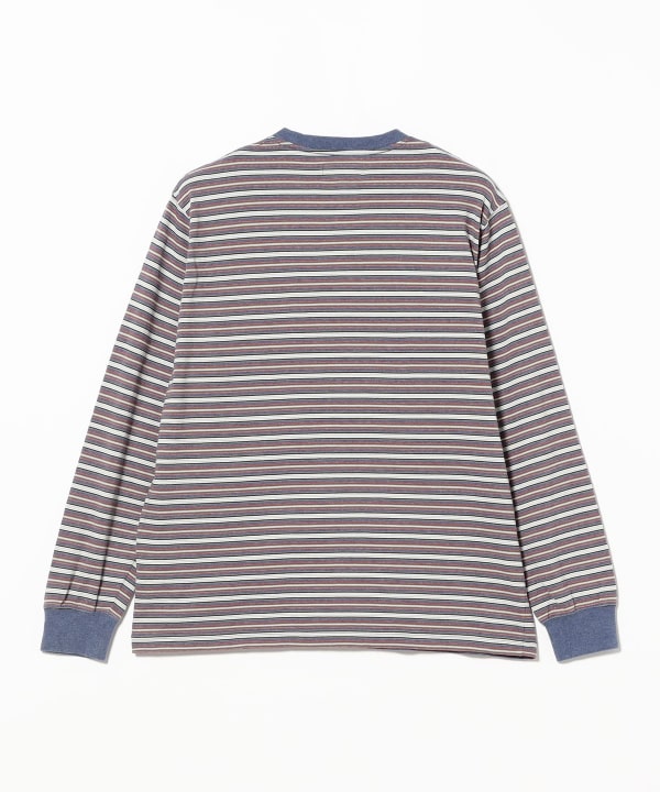 Pocket Tee Multi Stripe②