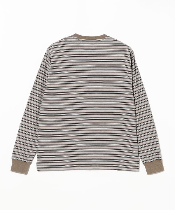 Pocket Tee Multi Stripe②