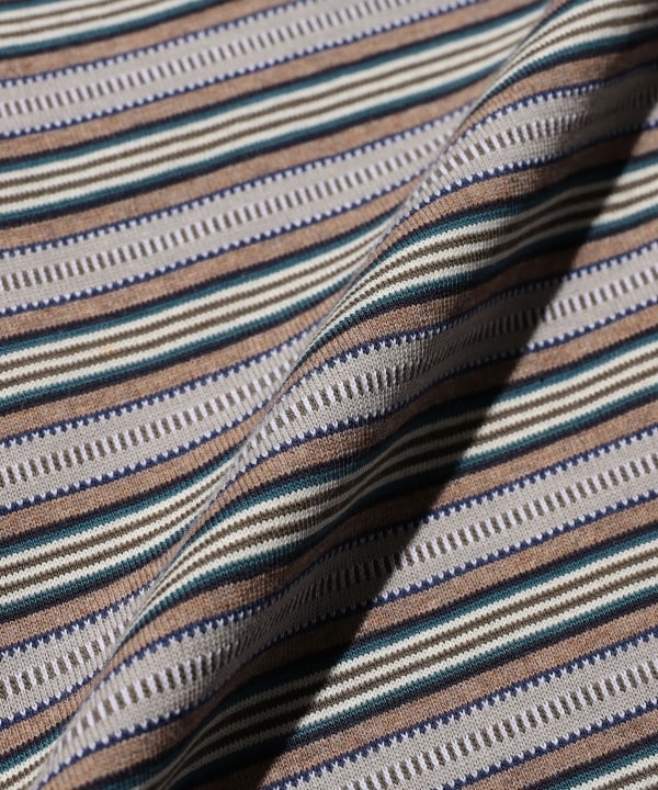 Pocket Tee Multi Stripe②