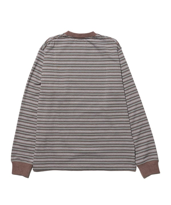 Pocket Tee Multi Stripe②