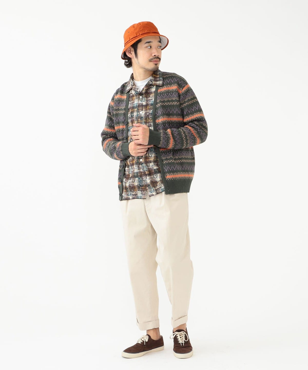 【超特価sale開催】  BEAMS PLUS（ビームス ジャカード プラス）フェアアイル トップス