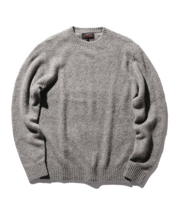 BEAMS PLUS（ビームス プラス）BEAMS PLUS / Crew Cashmere*Silk 7G