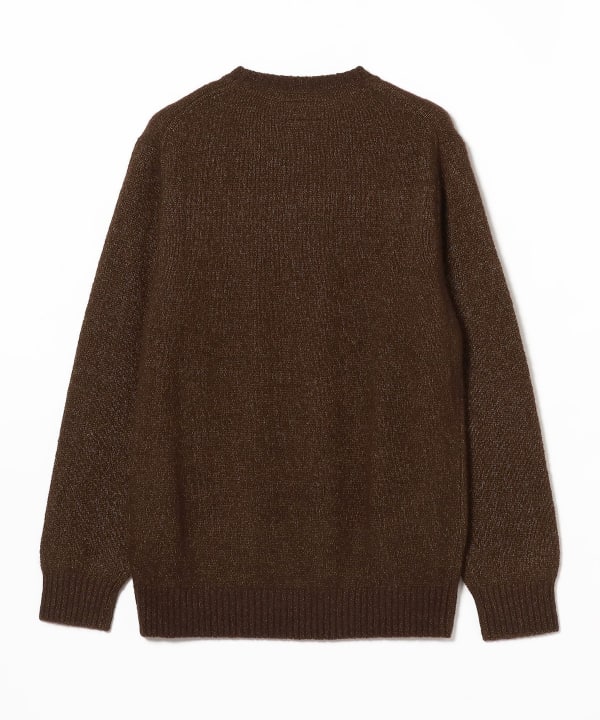 BEAMS PLUS（ビームス プラス）Crew Cashmere*Silk 7G（トップス ニット・セーター）通販｜BEAMS