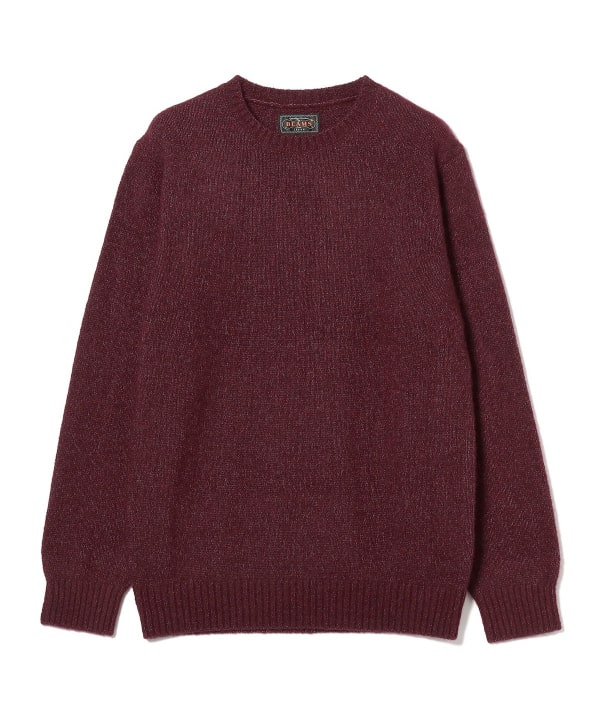 BEAMS PLUS（ビームス プラス）Crew Cashmere*Silk 7G（トップス ニット・セーター）通販｜BEAMS