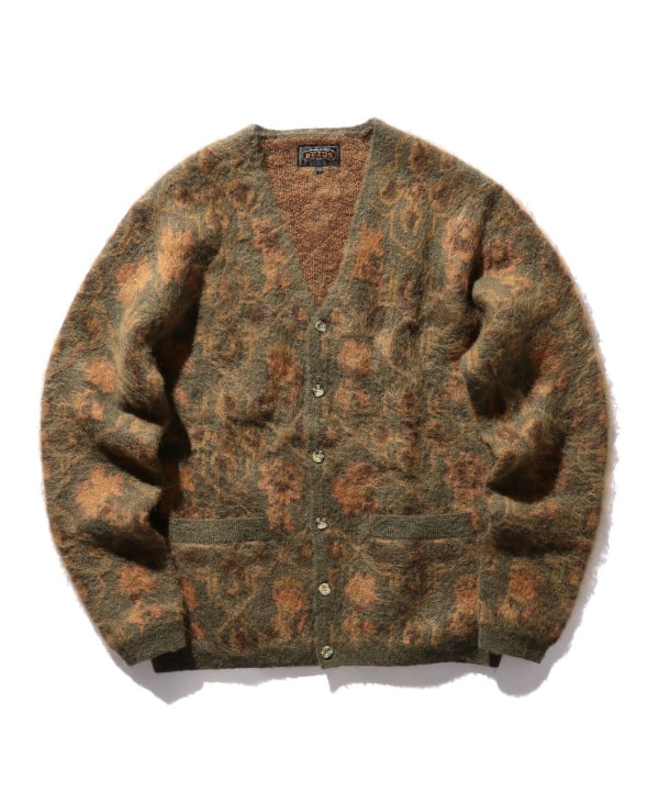 BEAMS PLUS（ビームス プラス）ボタニカル ジャカード カーディガン（トップス カーディガン）通販｜BEAMS