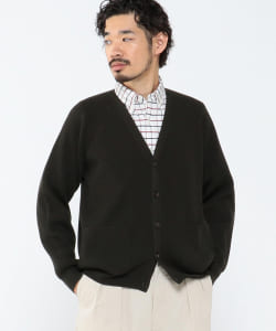 ▲BATONER × BEAMS PLUS / 別注 HARD TWIST WOOL CARDIGAN