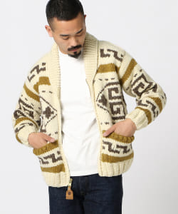 ▲CANADIAN SWEATER COMPANY / ショールカラー カウチンニット