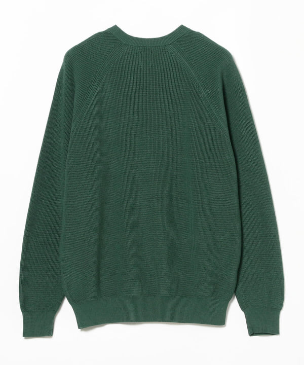 BEAMS PLUS（ビームス プラス）【別注】BATONER / SEA ISLAND COTTON CREW NECK KNIT（トップス  ニット・セーター）通販｜BEAMS