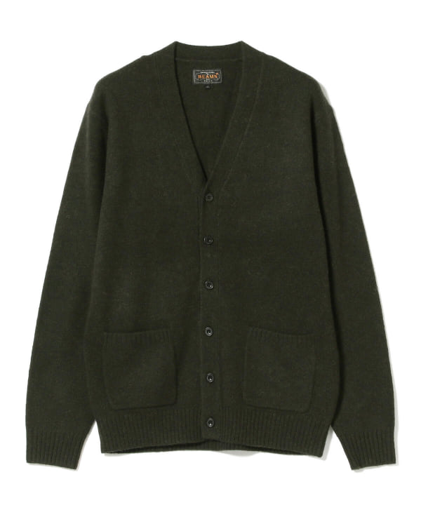 BEAMS PLUS（ビームス プラス）BEAMS PLUS / Cardigan Elbow Patch 7G