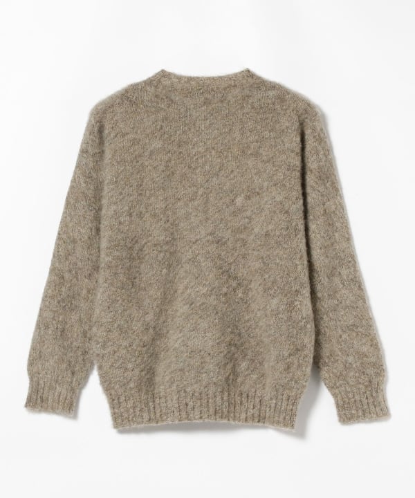 BEAMS PLUS Shetland Crew (BEAMS PLUS, Knitwear, Sweaters) for sale