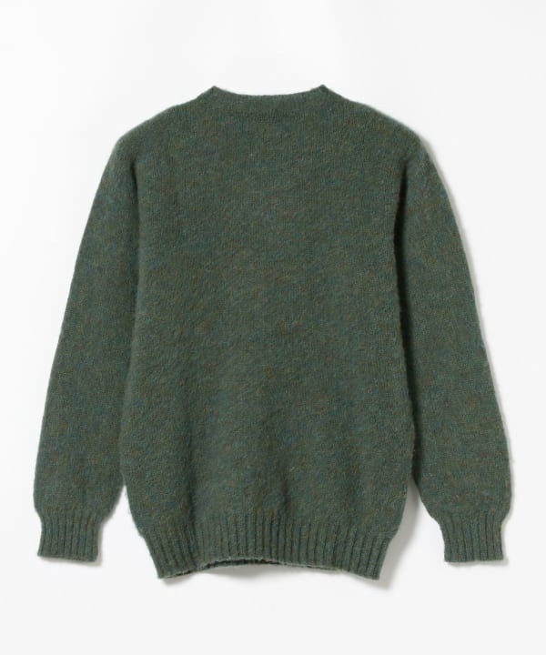 BEAMS PLUS Shetland Crew (BEAMS PLUS, Knitwear, Sweaters) for sale