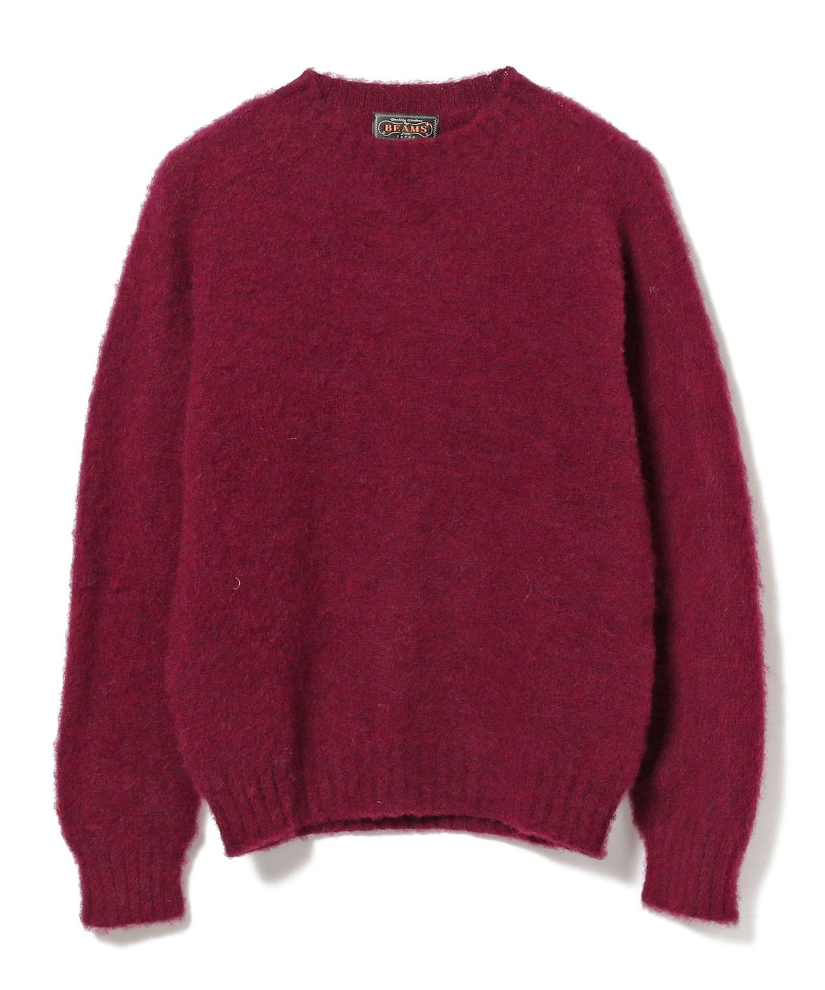 Shetland Crew トップス MEN Bordeaux Mix 1834 XS Shetland Crew トップス MEN Bordeaux Mix 1834 XS