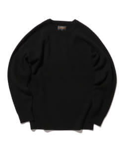 ▲BEAMS PLUS / ハニカム クルーネック ニット