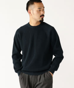 ▲BATONER × BEAMS PLUS / 別注 エクストラ ハード ツイスト ウール クルーネック ニット