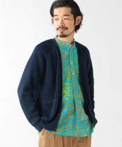 ▲BATONER × BEAMS PLUS / 別注 LINEN RAMIE RIB CARDIGAN