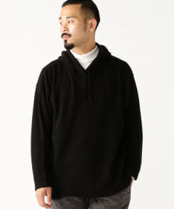 【別注】BATONER / ウール プルオーバー フーディ
