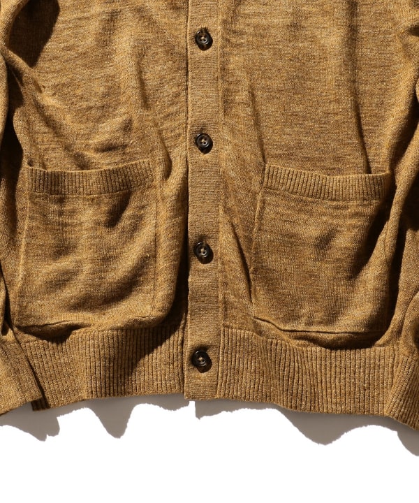 BEAMS PLUS（ビームス プラス）BEAMS PLUS / Cardigan Linen（トップス