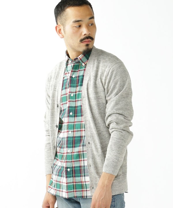 BEAMS PLUS（ビームス プラス）BEAMS PLUS / Cardigan Linen（トップス