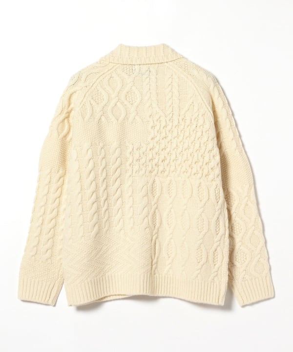 BEAMS PLUS（ビームス プラス）BEAMS PLUS / Cardigan Alan Patchwork